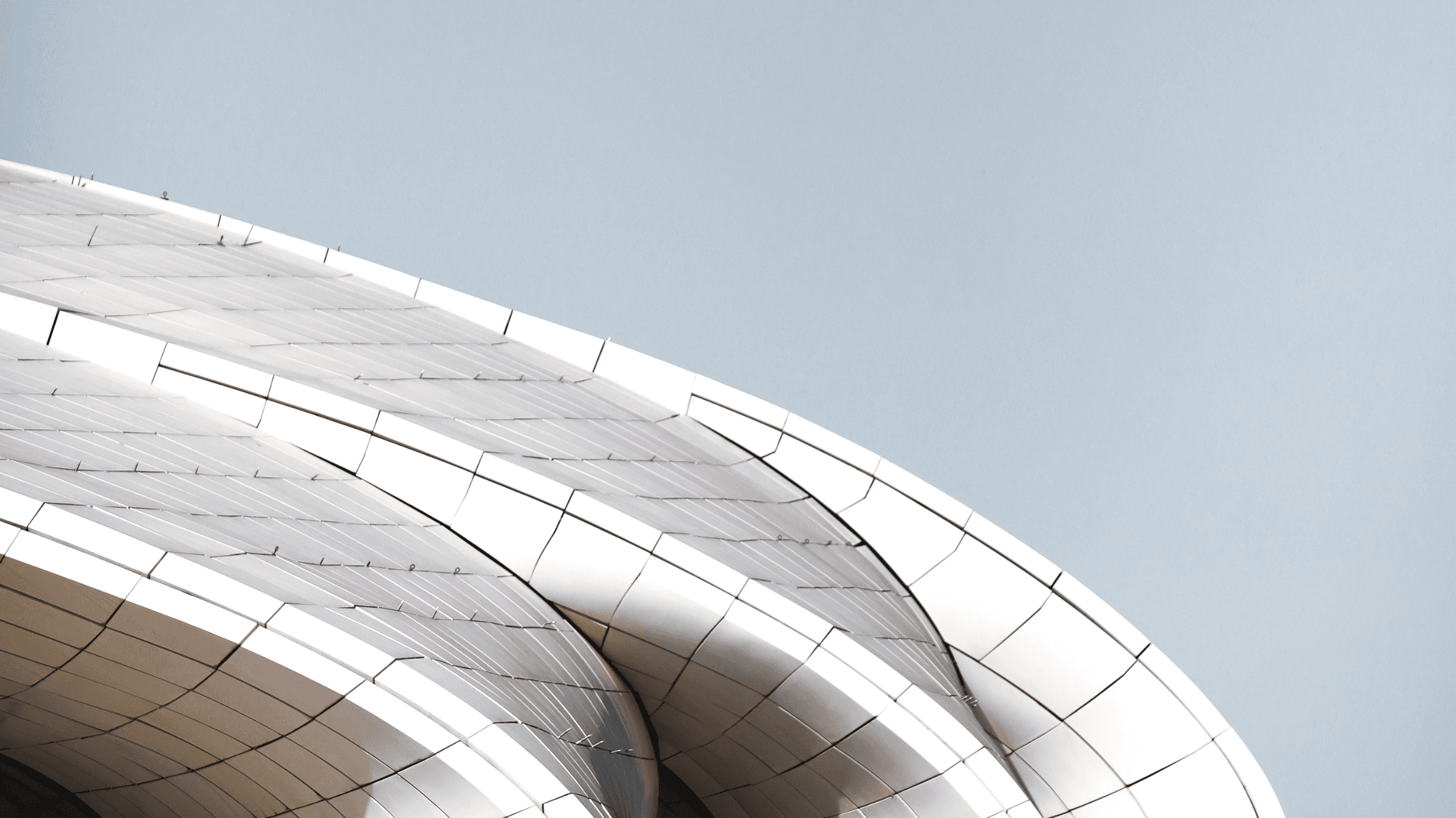 abstract close up of building